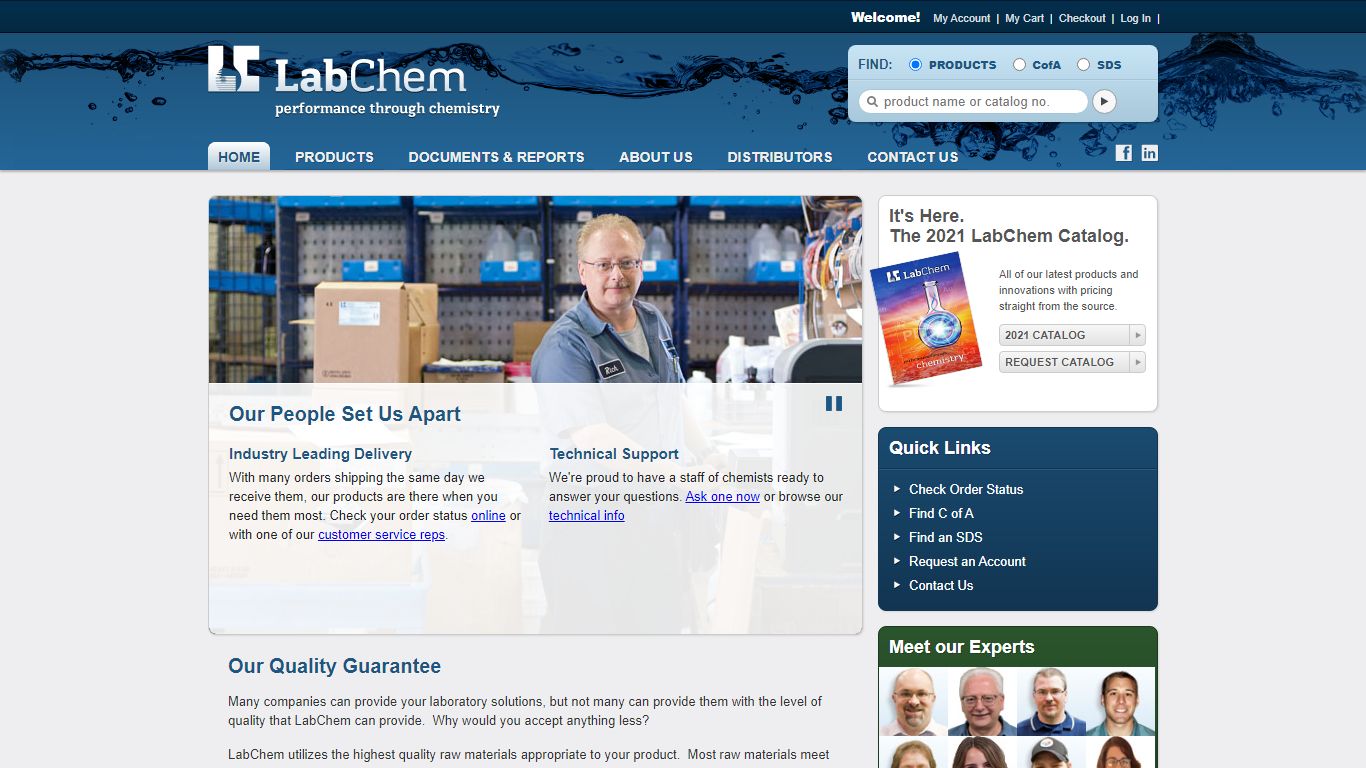 Home page [www.labchem.com]